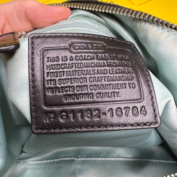 COACH KRISTIN HOBO BAG W/COA- Read Description - Picture 14 of 14